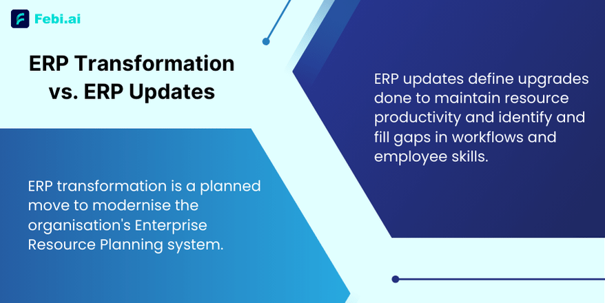 Erp Transformation And Erp Updates