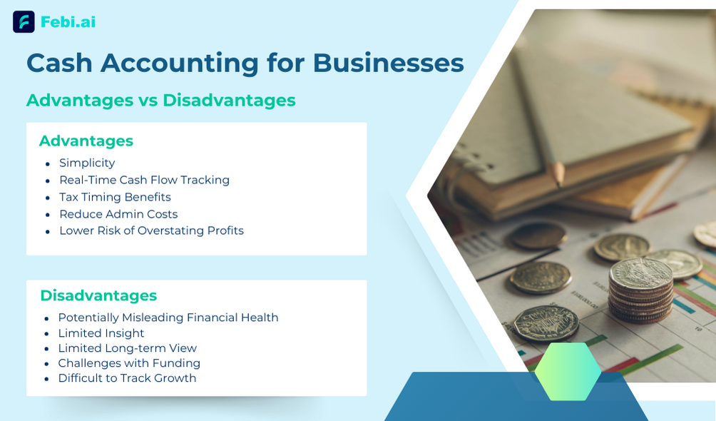 Cash Accounting For Businesses Advantages Vs Disadvantages