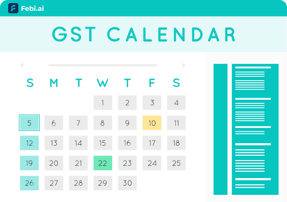 Gst Calender