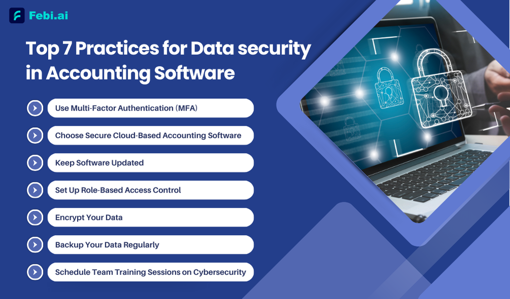 Top 7 Practices For Data Security In Accounting Software