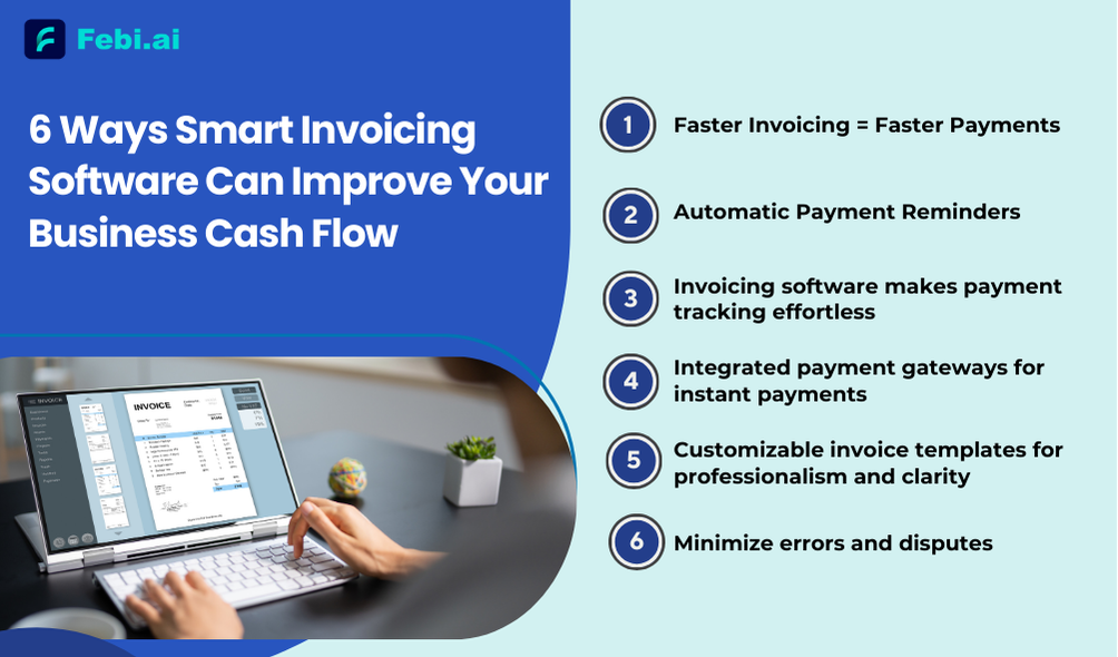 6 Ways Smart Invoicing Software Can Improve Your Business Cash Flow