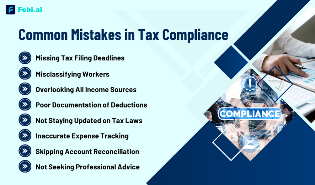 common mistakes in tax compliance