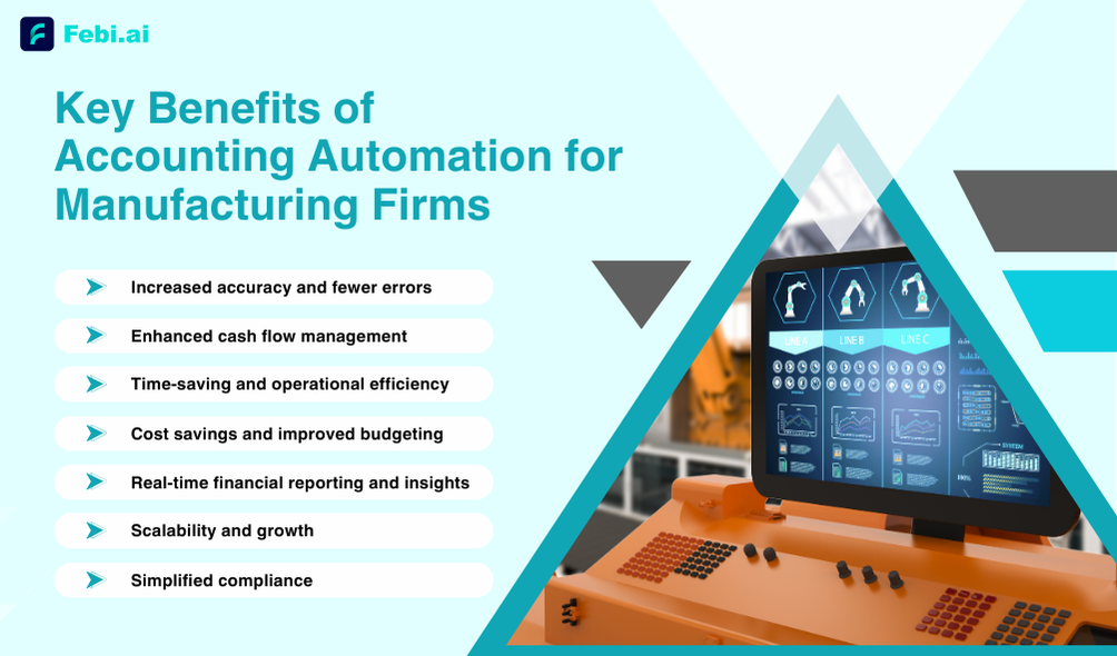 Key Benefits Of Accounting Automation For Manufacturing Firms