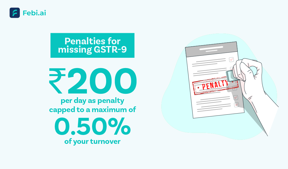 Penalty for missing GSTR9